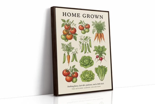 Home Grown: Vintage Kitchen Garden Chart
