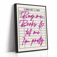 Buy Me Books and Tell Me I'm Pretty, Magenta