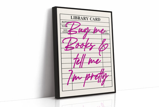 Buy Me Books and Tell Me I'm Pretty, Magenta