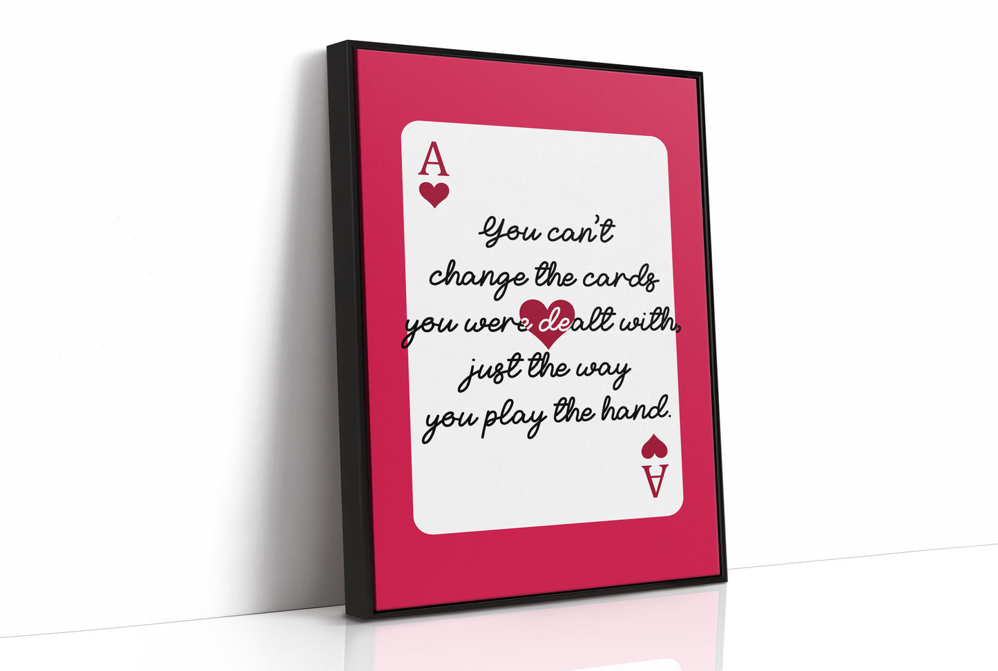 The Hand Is Yours to Play