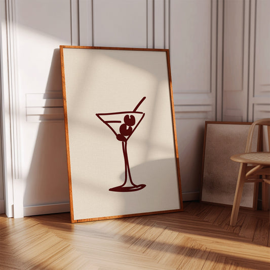 Martini Hours Sketch Simple Pleasures