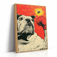 Bulldog Versus Fly Standoff