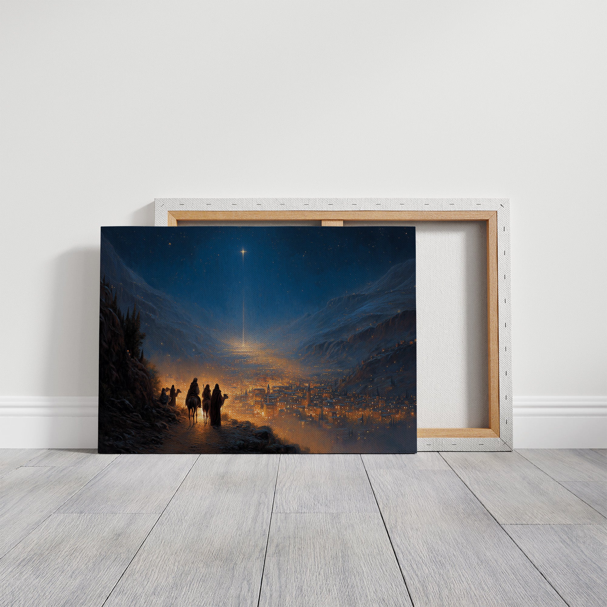 Travelers Follow The Celestial Guide