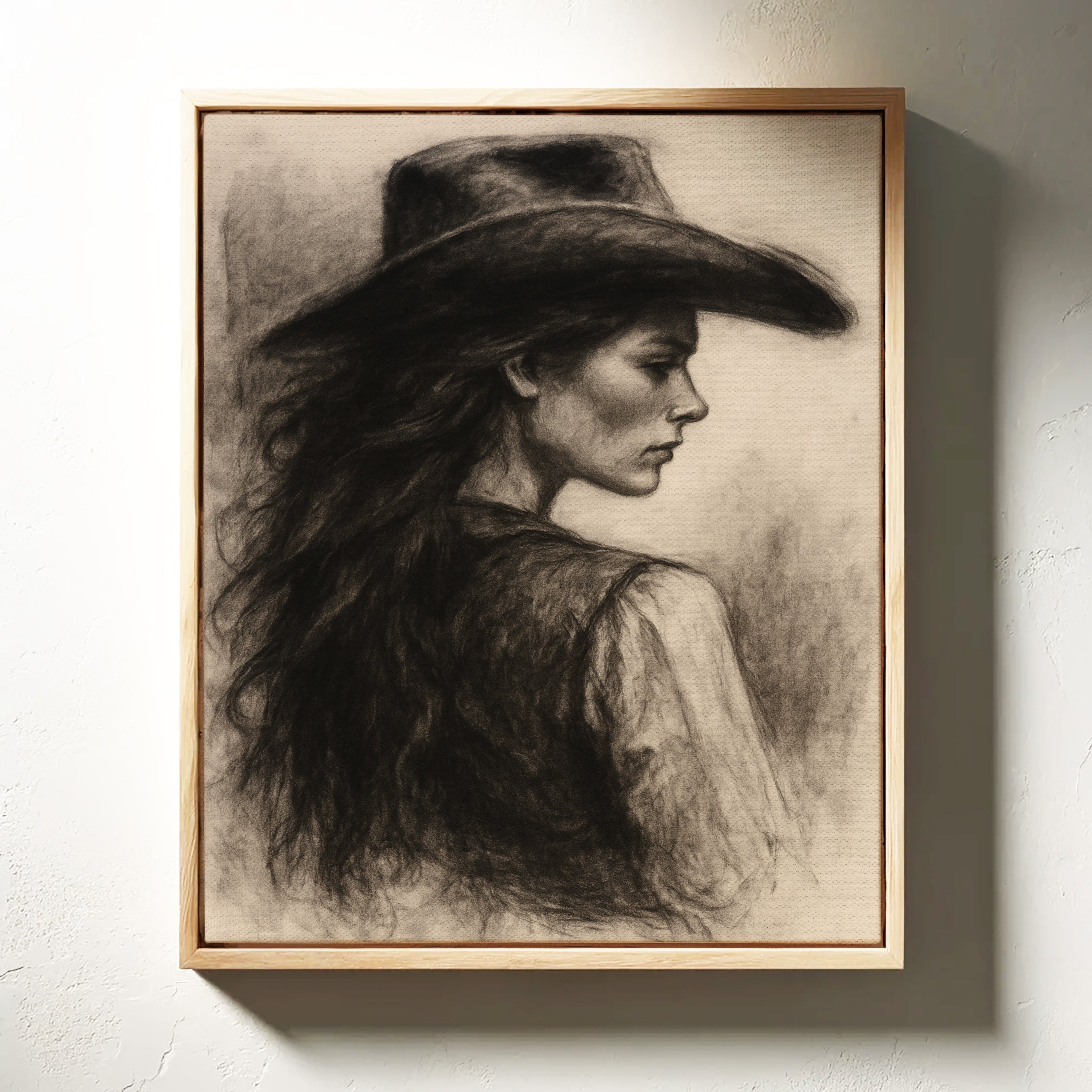 Cowgirl in Charcoal