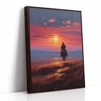 Sunset Trail To Distant Horizons