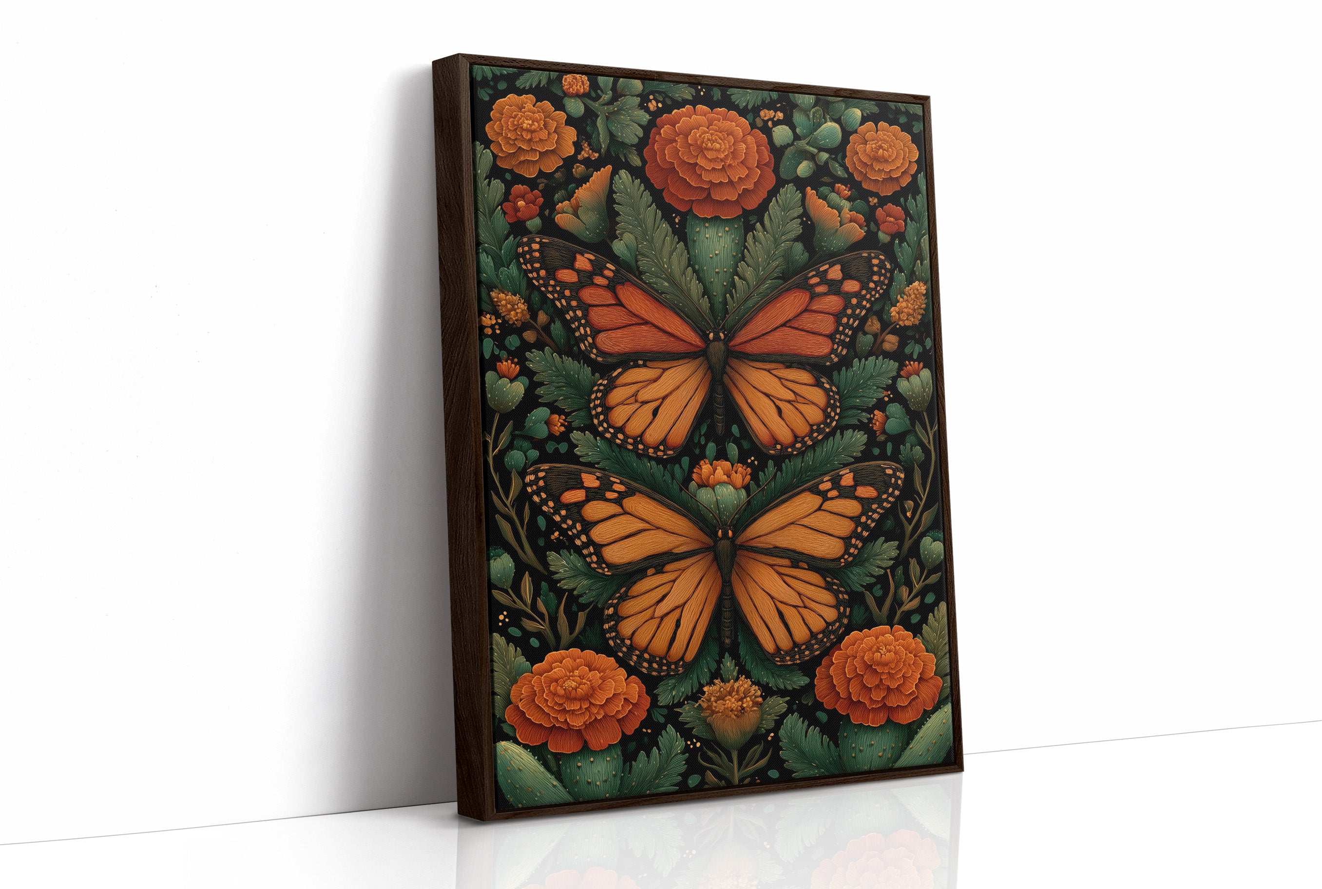 Monarchs in Midnight Garden