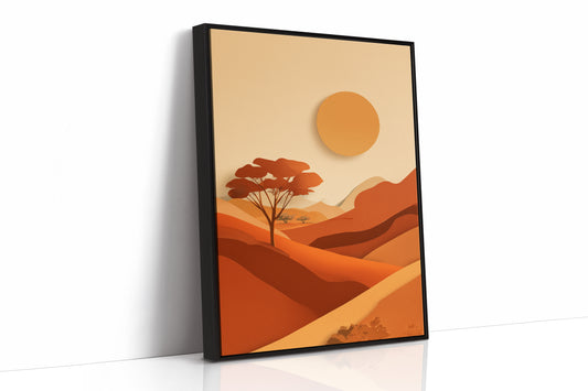 Echoes Beneath the Amber Sun