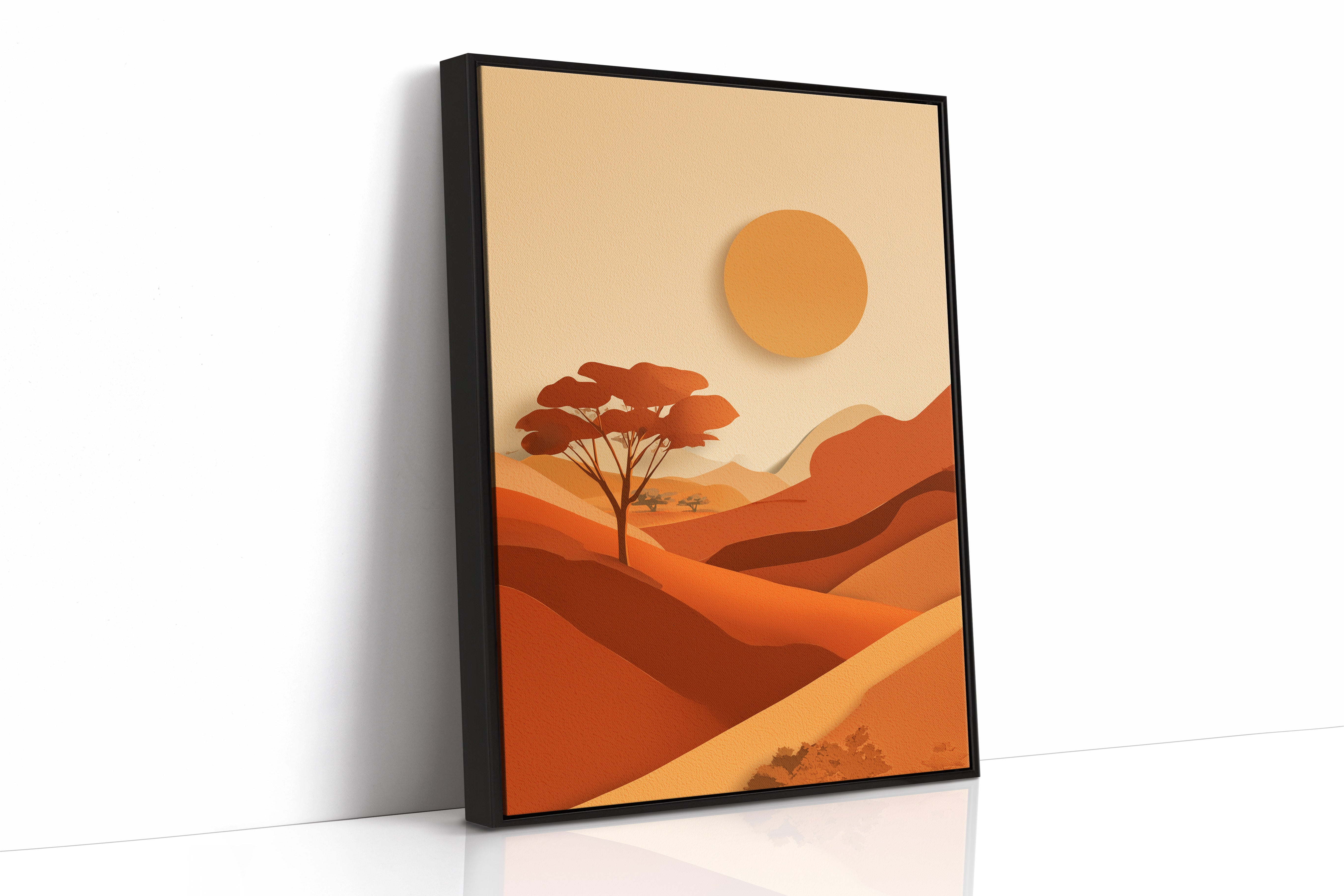 Echoes Beneath the Amber Sun
