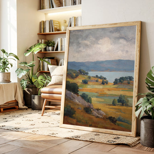Fields Bathed in Golden Light