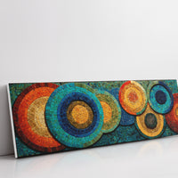 Circles Of Color Mosaic Rhythm