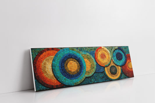 Circles Of Color Mosaic Rhythm