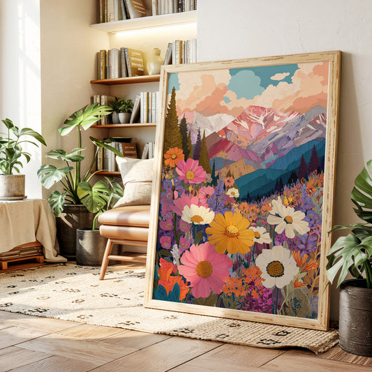 Mountains Cradle Blooming Secrets