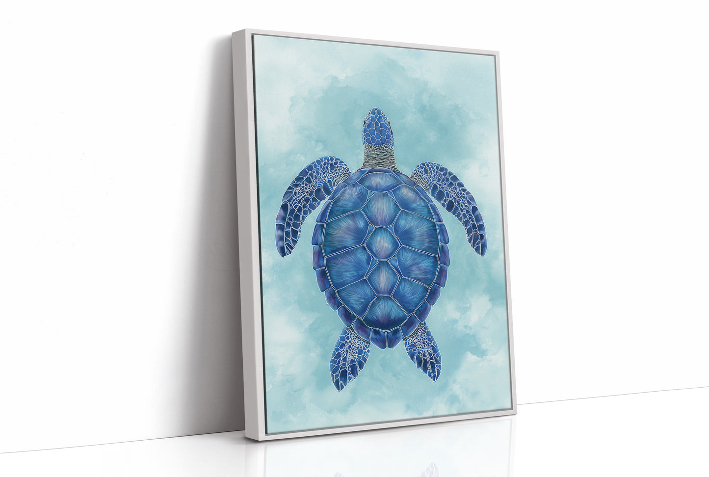 Azure Voyager In Gentle Tides