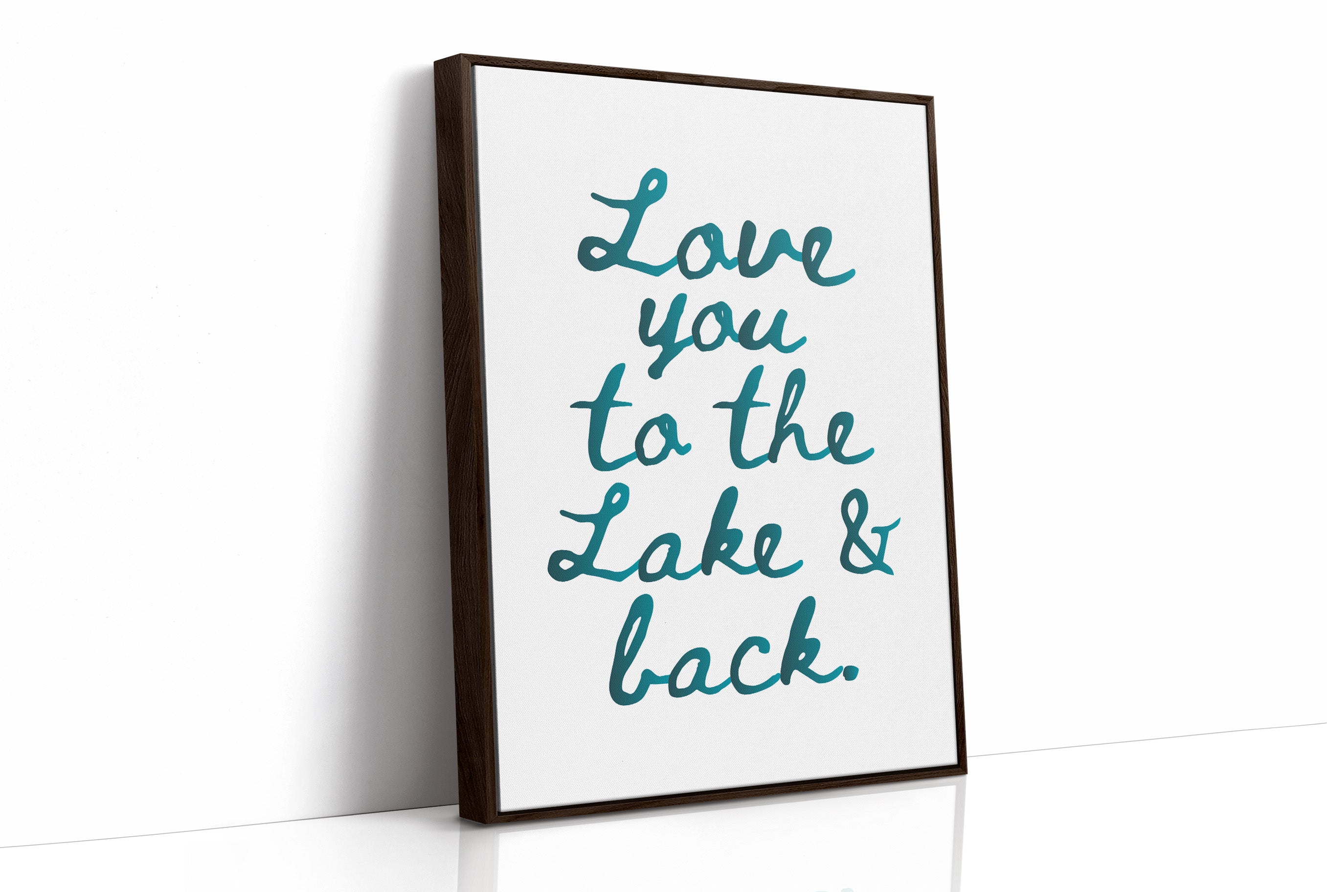 Teal Affection for Lakeside Retreats