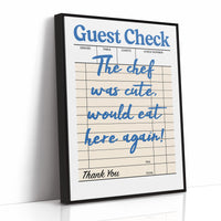 The Chef Was Cute, Blue Diner Edition