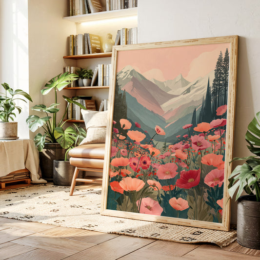 Valleys Dressed in Floral Splendor