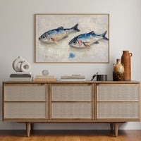 Fresh Catch Shimmers In Morning Light