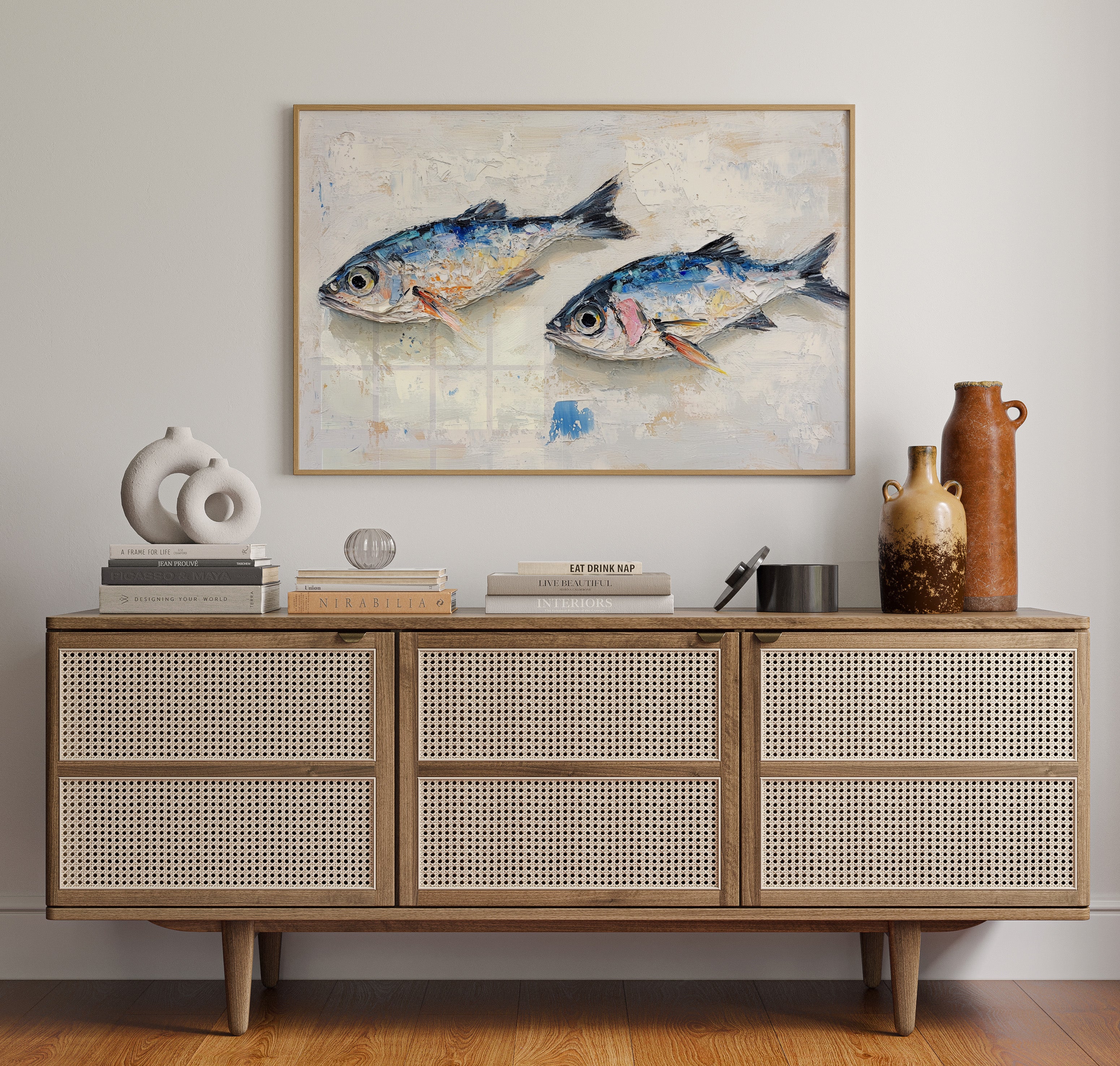 Fresh Catch Shimmers In Morning Light