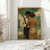 Golden Waltz Beneath the Music Sky