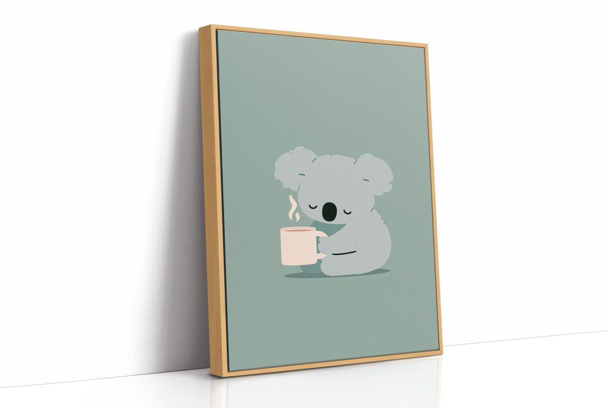 Sleepy Koala Morning Coffee