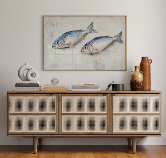 Silver Fish Dance Through Morning Light