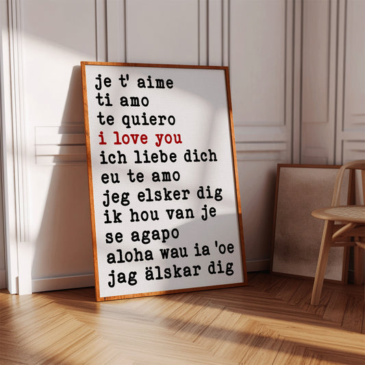 Love Speaks In Every Language