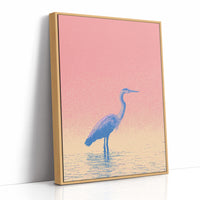 Blue Heron Dawn Silhouette