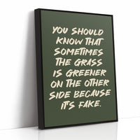 Fake Grass, Real Talk