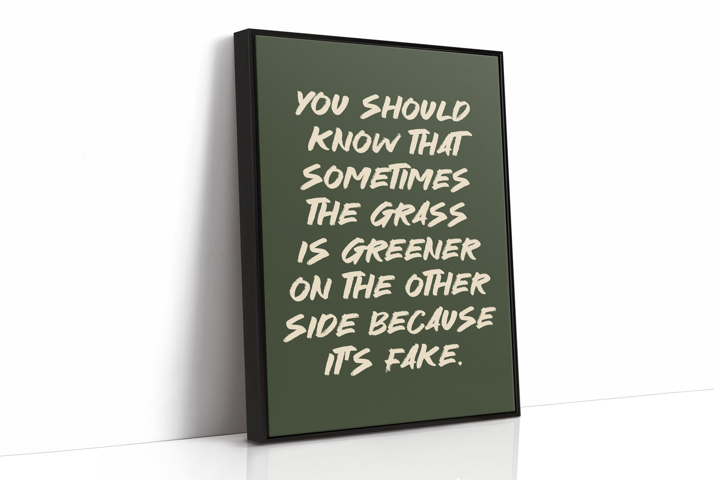 Fake Grass, Real Talk