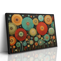 Midnight Garden Blooms In Color