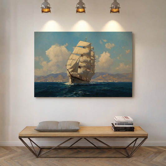Tall Ship Charts Mediterranean Dreams