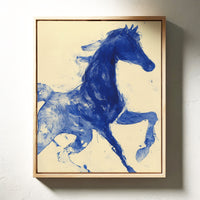 Indigo Stallion Rides The Wind