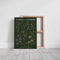 Cling to the Good: Vintage Climbing Vine Chart