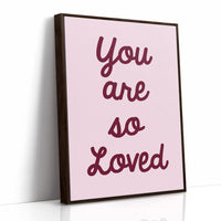 Loved in Cursive