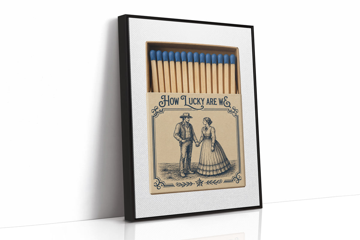 How Lucky Are We: Vintage Matchbox