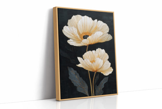 Two Blooms Against the Dark