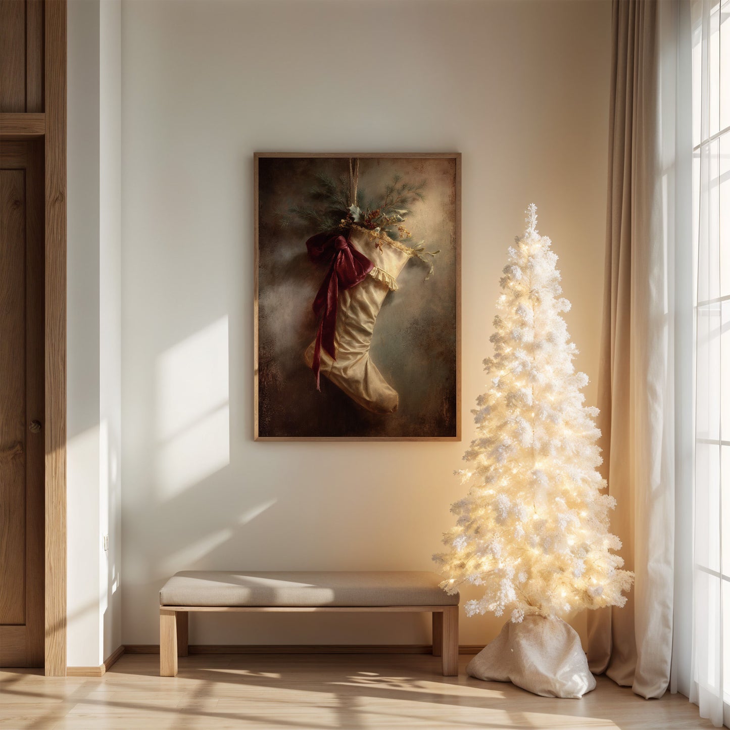 December's Warmth In Velvet Bows