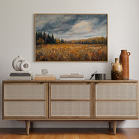 Autumn Prairie Holds Golden Hours