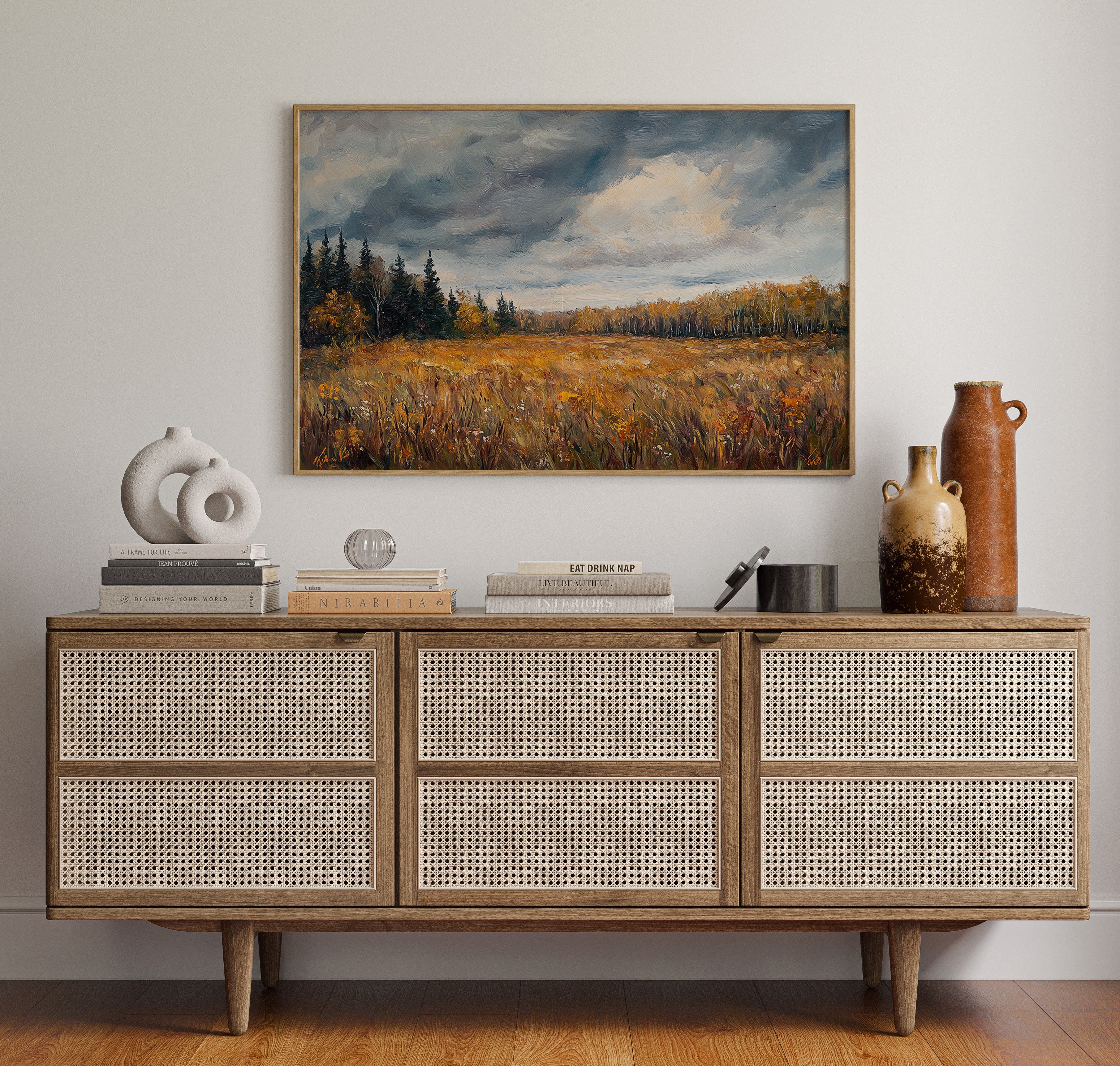 Autumn Prairie Holds Golden Hours