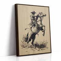 Dust Rises From Prairie Hooves
