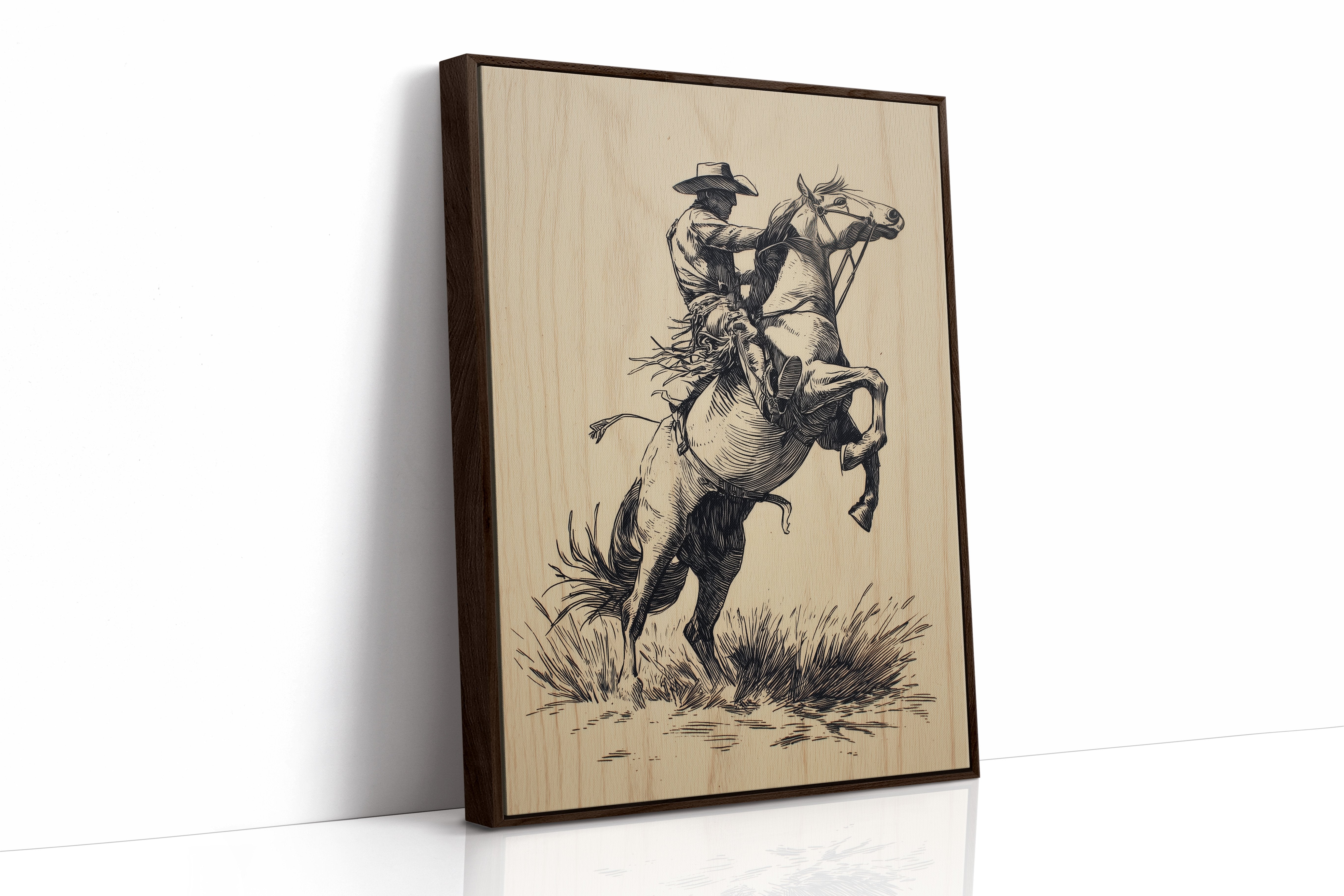 Dust Rises From Prairie Hooves