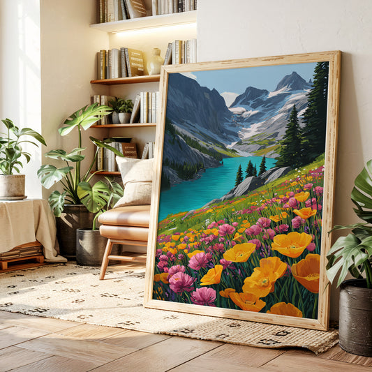 Beneath Peaks of Colorful Bloom