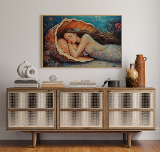Pearl Dreams In Ocean Depths