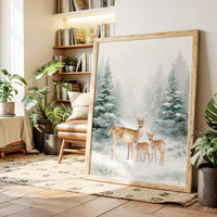 Beneath The Snowfall's Gentle Caress