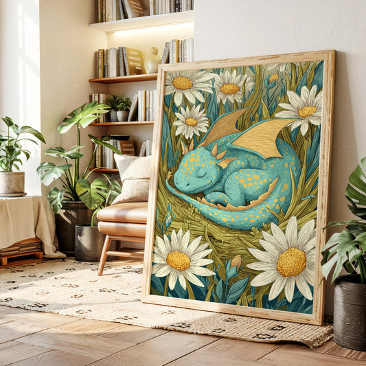 Nestled Among Daisy Dreams
