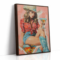 Sunset Cocktails And Turquoise Boots