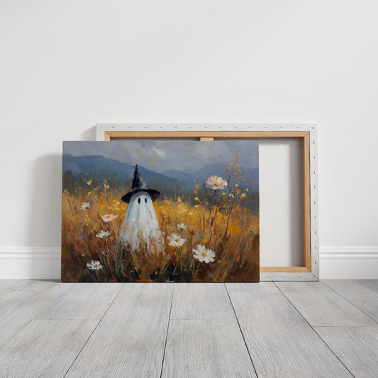 A Ghost Among Golden Blooms