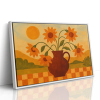 Sunflowers on a Golden Afternoon