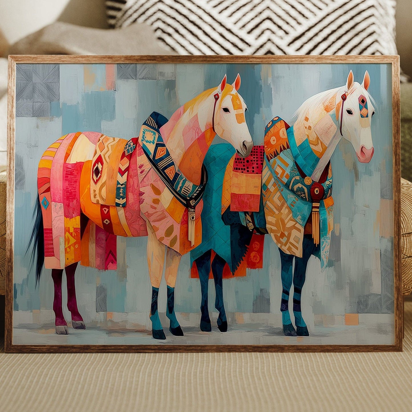Painted Ponies Wear Desert Stories