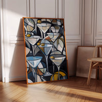 Martinis Dance In Cubist Night